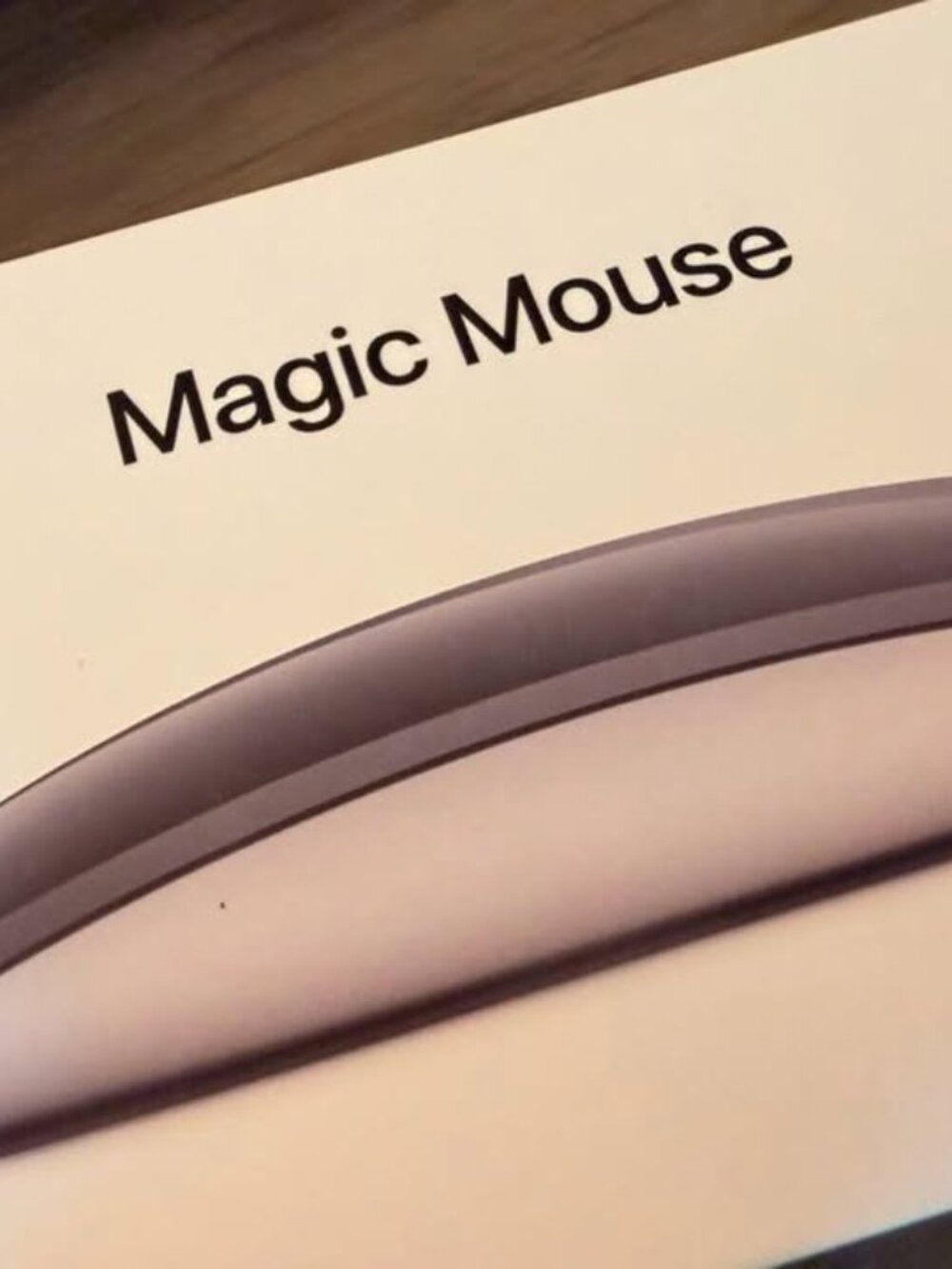 Apple Magic Mouse Original Empty Box : BOX ONLY